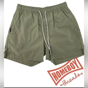 Olive Green Men's Shorts